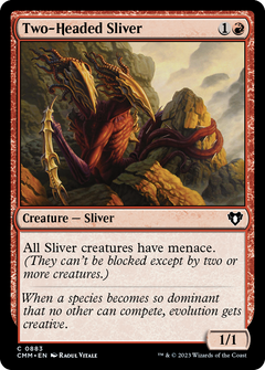 Two-Headed Sliver (CMM-883) - Commander Masters-1