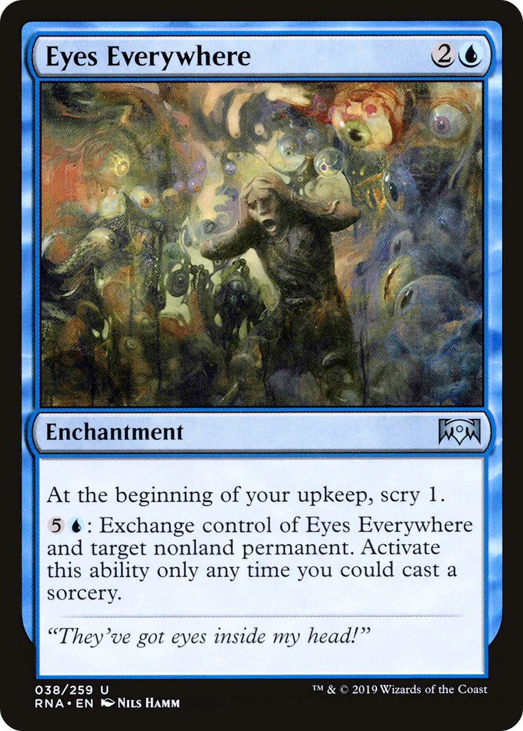 Eyes Everywhere [Ravnica Allegiance]-1