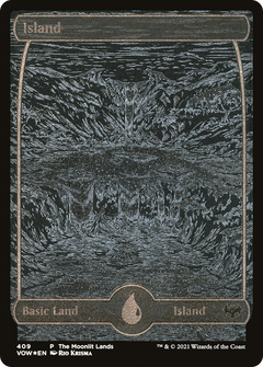 Island (VOW-409) - Innistrad: Crimson Vow Etched Foil-1