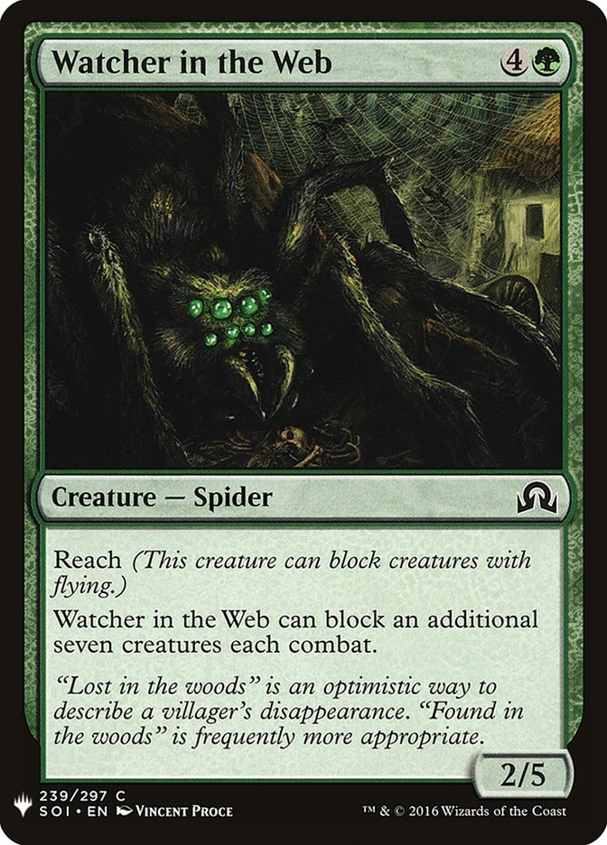 Watcher in the Web [Mystery Booster]-1