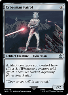 Cyberman Patrol (Surge Foil) [Doctor Who]-1