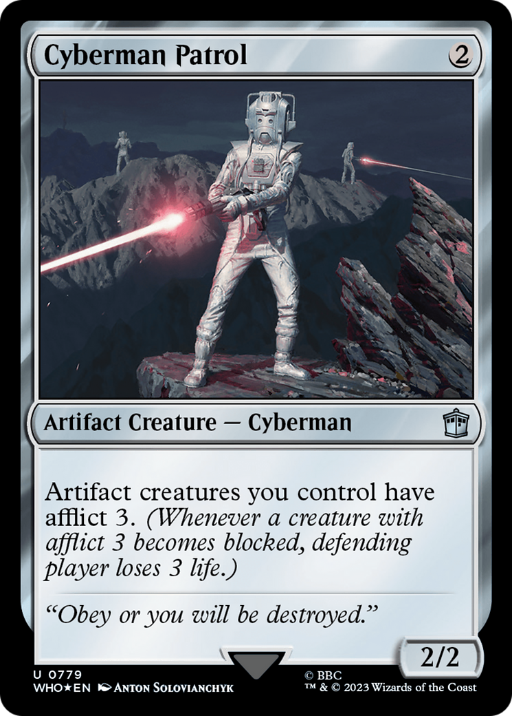 Cyberman Patrol (Surge Foil) [Doctor Who]-1
