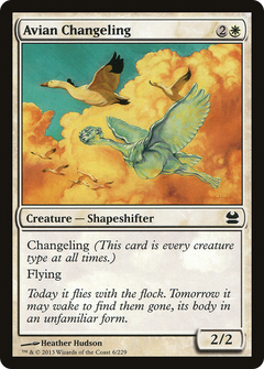 Avian Changeling [Modern Masters]-1