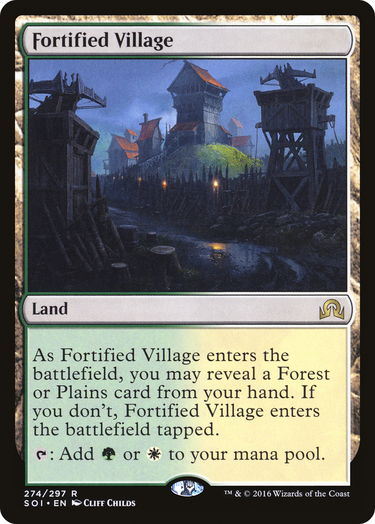 Fortified Village [Shadows over Innistrad]-1