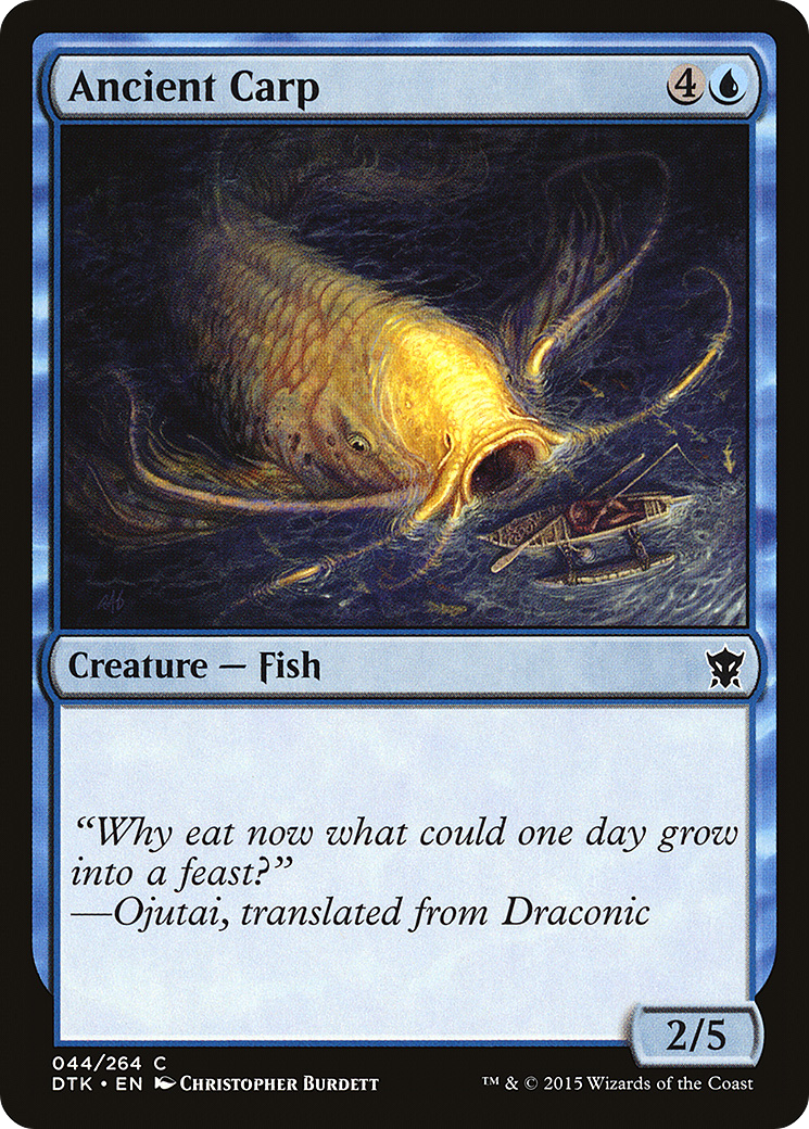 Ancient Carp [Dragons of Tarkir]-1
