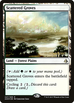 Scattered Groves [Amonkhet Prerelease Promos]-1