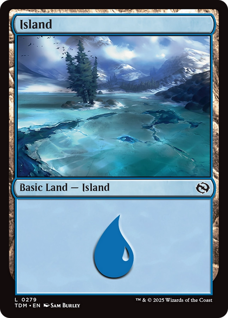 Island (0279) [Tarkir: Dragonstorm]-1