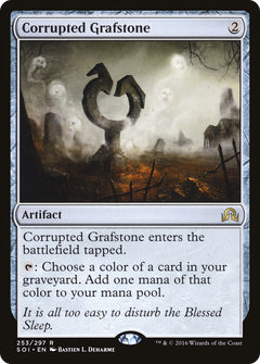 Corrupted Grafstone [Shadows over Innistrad]-1