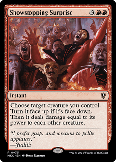 Showstopping Surprise [Murders at Karlov Manor Commander]-1