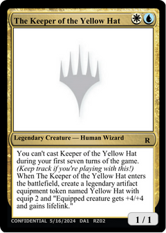 The Keeper of the Yellow Hat (UNK-RZ02B) - Unknown Event-1