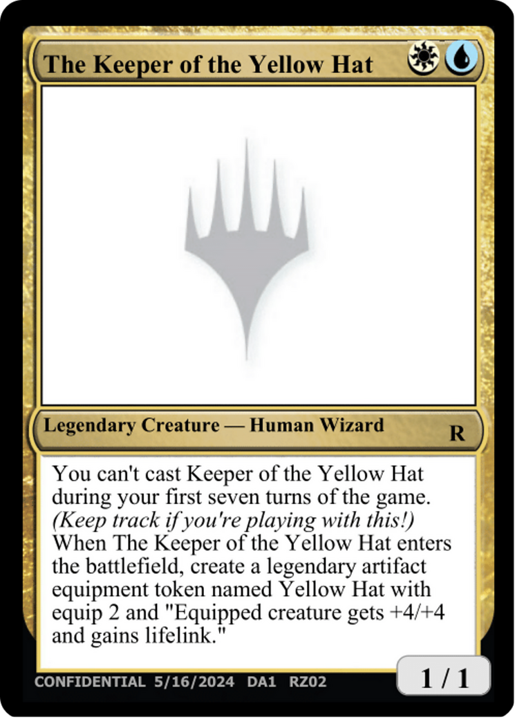 The Keeper of the Yellow Hat (UNK-RZ02B) - Unknown Event-1