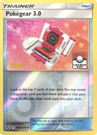 Pokegear 3.0 (182a/214)(League Promo Staff) [Sun & Moon: Unbroken Bonds]-1