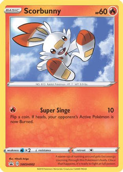 Scorbunny (SWSH002) [Sword & Shield: Black Star Promos]-1