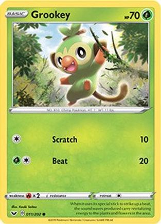Grookey (011/202) (Premium Collection) [Sword & Shield: Base Set]-1
