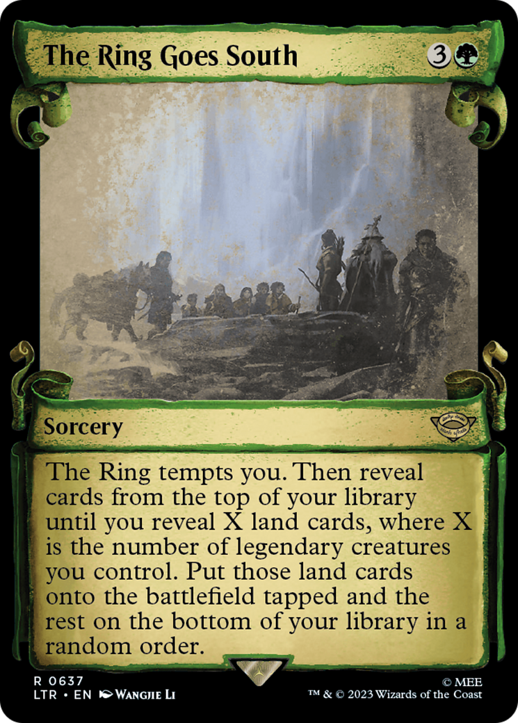 The Ring Goes South [The Lord of the Rings: Tales of Middle-Earth Showcase Scrolls]-1