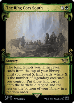 The Ring Goes South [The Lord of the Rings: Tales of Middle-Earth Showcase Scrolls]-1