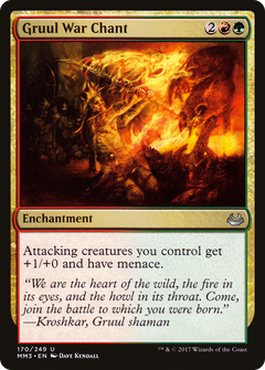 Gruul War Chant [Modern Masters 2017]-1