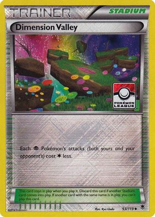 Dimension Valley (93/119) (League Promo) [XY: Phantom Forces]-1