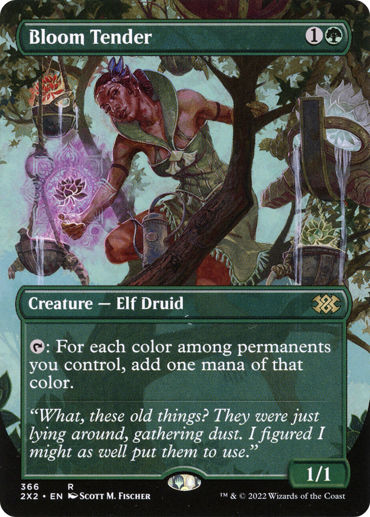Bloom Tender (Borderless Alternate Art) [Double Masters 2022]-1
