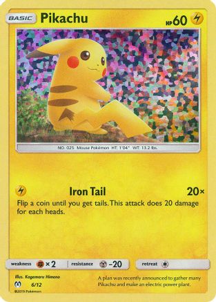 Pikachu (6/12) [McDonald's Promos: 2019 Collection]-1
