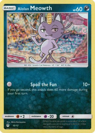 Alolan Meowth (10/12) [McDonald's Promos: 2019 Collection]-1