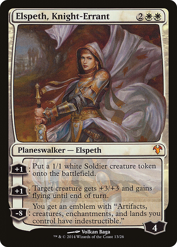 Elspeth, Knight-Errant [Modern Event Deck 2014]-1