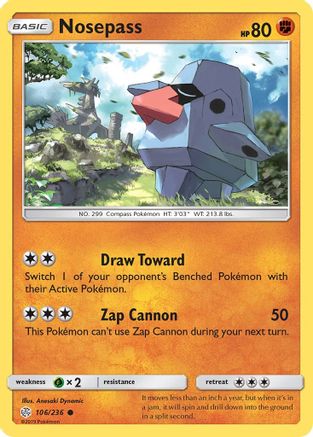 Nosepass (106/236) [Sun & Moon: Cosmic Eclipse]-1