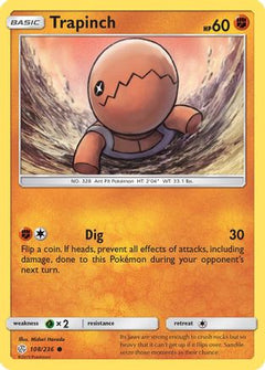 Trapinch (108/236) [Sun & Moon: Cosmic Eclipse]-1