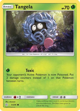 Tangela (5/236) [Sun & Moon: Cosmic Eclipse]-1