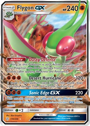 Flygon GX (110/236) [Sun & Moon: Cosmic Eclipse]-1