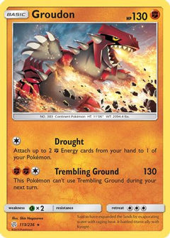 Groudon (113/236) [Sun & Moon: Cosmic Eclipse]-1