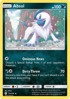 Absol (133/236) [Sun & Moon: Cosmic Eclipse]-1