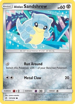 Alolan Sandshrew (137/236) [Sun & Moon: Cosmic Eclipse]-1