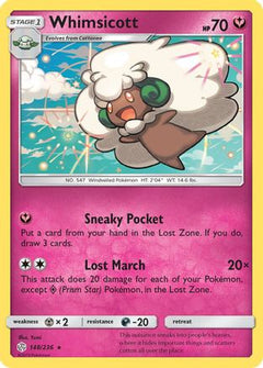 Whimsicott (148/236) [Sun & Moon: Cosmic Eclipse]-1