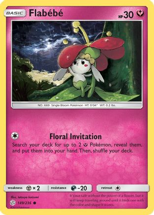 Flabebe (149/236) [Sun & Moon: Cosmic Eclipse]-1