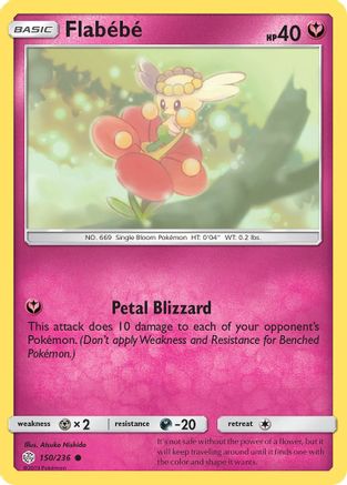 Flabebe (150/236) [Sun & Moon: Cosmic Eclipse]-1