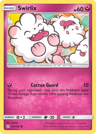 Swirlix (153/236) [Sun & Moon: Cosmic Eclipse]-1