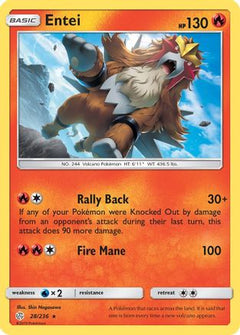 Entei (28/236) [Sun & Moon: Cosmic Eclipse]-1