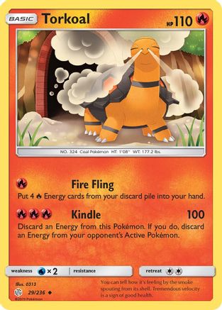 Torkoal (29/236) [Sun & Moon: Cosmic Eclipse]-1