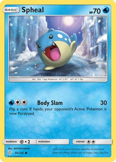 Spheal (50/236) [Sun & Moon: Cosmic Eclipse]-1