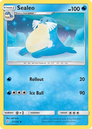 Sealeo (51/236) [Sun & Moon: Cosmic Eclipse]-1