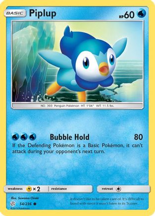 Piplup (54/236) [Sun & Moon: Cosmic Eclipse]-1