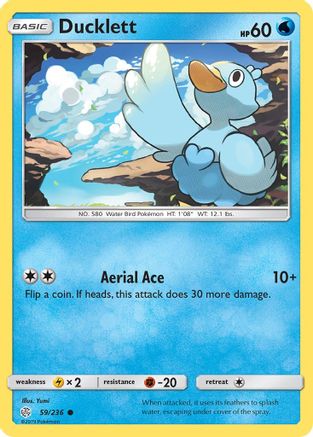 Ducklett (59/236) [Sun & Moon: Cosmic Eclipse]-1