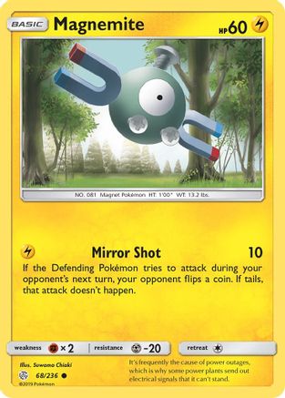 Magnemite (68/236) [Sun & Moon: Cosmic Eclipse]-1