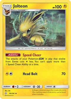 Jolteon (70/236) [Sun & Moon: Cosmic Eclipse]-1