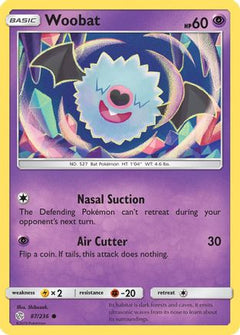 Woobat (87/236) [Sun & Moon: Cosmic Eclipse]-1