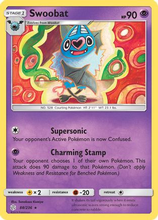 Swoobat (88/236) [Sun & Moon: Cosmic Eclipse]-1