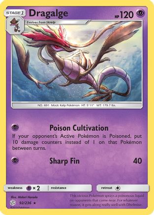 Dragalge (92/236) [Sun & Moon: Cosmic Eclipse]-1