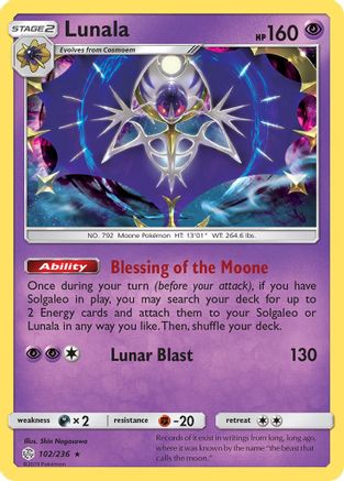 Lunala (102/236) [Sun & Moon: Cosmic Eclipse]-1