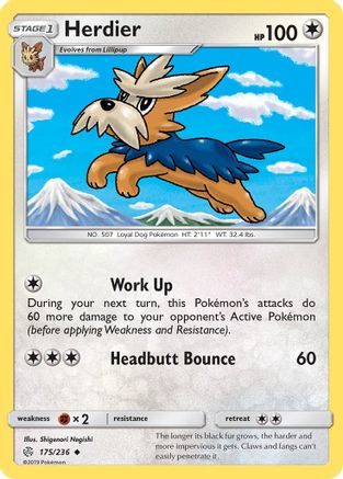 Herdier (175/236) [Sun & Moon: Cosmic Eclipse]-1